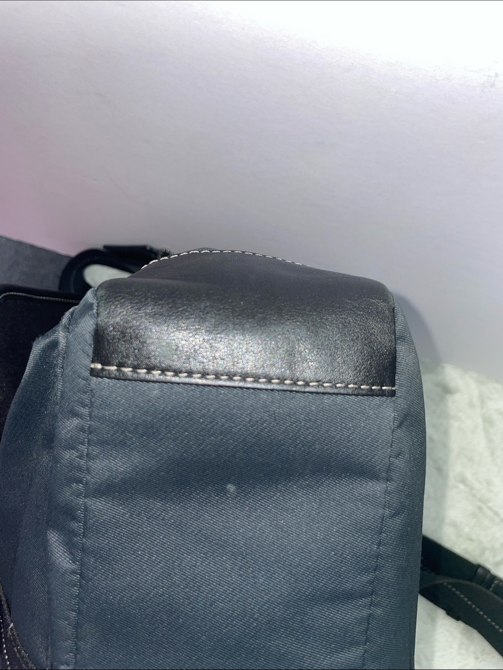 Coach ‘Varick’ Nylon Map Bag - Picture 5 of 16